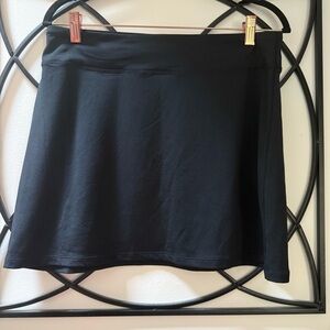 Athleta Black Mini Skater Skirt